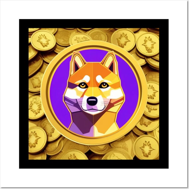 Dogecoin Wall Art by My Tee Style